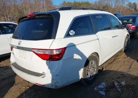 2012 Honda Odyssey Ex z USA, uszkodzony, nr VIN 5FNRL5H48CB008985